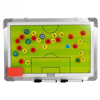 1 Conjunto Magnético Tática Placa De Treinamento De Futebol Coachs Tático Diretoria De Futebol Jogo De Futebol Dobrável Táticas De Treinamento Da Área De Transferência