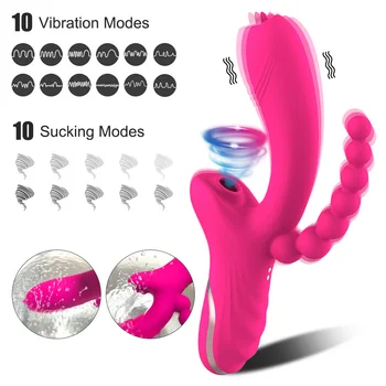 10 Modos de Silicone Vibrador Vibrador Brinquedos Sexuais para a Mulher Ponto G Clítoris Vagina, Anal Vácuo Língua Lambendo Estimulador de Adultos 18