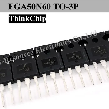 (10pcs) FGA50N60 TO-247 FGA50N60LS 50N60 T0-3P Grande Corrente MOSFET de canal N-