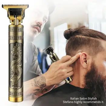 1Set de Cabelo Elétrico, Clipper Aparador de Pêlos Para Homens Barbeador Elétrico Recarregável Barba do Barbeiro de Cabelo Máquina de Corte de Corte de Cabelo Para Homens