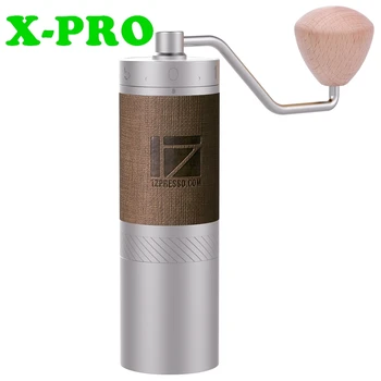 1zpresso XPro JS/JE manual moedor de café portátil de café moinho de aço inoxidável cónica burr manual portátil de café rolamento