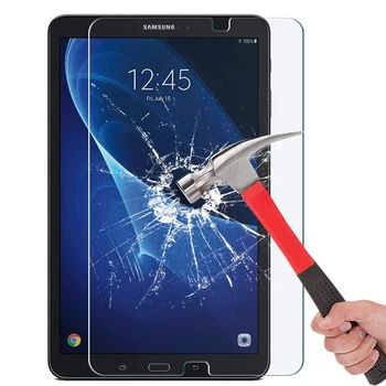 [2 Packs] de Vidro Temperado Para Samsung Galaxy Tab de UM ecrã de 10.1 2016 SM-T580 SM-T585 T580 T585 Cobertura Completa Protetor de Tela do Filme