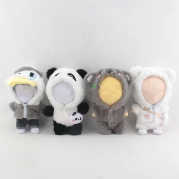 20cm de Pelúcia Roupa de Boneca Roupas Panda Koala Pato de Pelúcia Boneca, Acessórios para a Coreia do Kpop EXO Ídolo Super Star Figura Bonecas