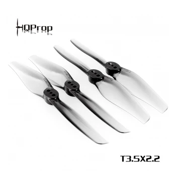 2Pairs HQPROP T3.5X2.2 3522 2-Lâmina PC Hélice para FPV Freestyle de 3,5 polegadas, com um Palito de Peças DIY Drones