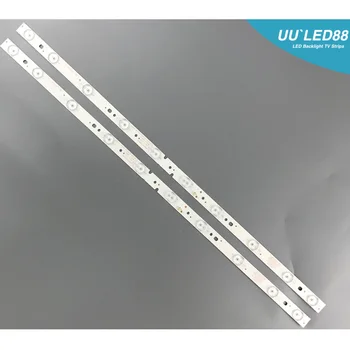 2pcs 10 lâmpada 625mm retroiluminação LED strip para HKC H32DB3100T tira HK32D10A-ZC21A-03 3BL-T6324102-13