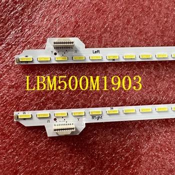 2pcs de Retroiluminação LED Strip para SONY KDL-50W755C KDL-50W808C LBM500M1903-BS-1 R L BR KDL-50W805C KDL-50W807C