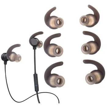 3 Pares de Ouvido de Silicone Bud Dicas de Substituição Anti-Derrapante Fones de ouvido para JBL T280BT para JBL Synchros Refletir BT Esportes Fone de ouvido