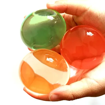 30pcs/lote 30-50mm Big Crystal Solo Lama Hidrogel Gel Crianças Brinquedo de Água Esferas de Crescer Água Bolas de Casamento, Casa, Decoração de Flores