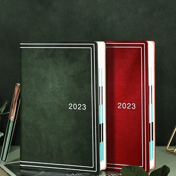 Agenda de 2023 Planejador Organizador da Escola, Caderno Diário e Diário A5 Calendário Sketchbook o bloco de notas de papel de carta Diária livro de Nota, Livro do Plano de