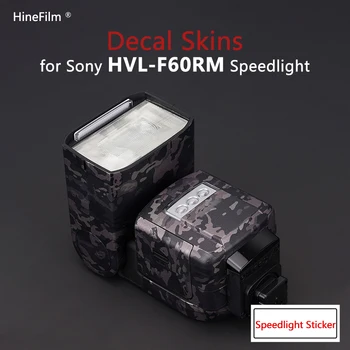 Alpha Câmara HVLF60RM Flash Anti-risco Tampa do Filme para a Sony HVL-F60RM Externo Lanterna Premium Decal Adesivo Protetor da Pele