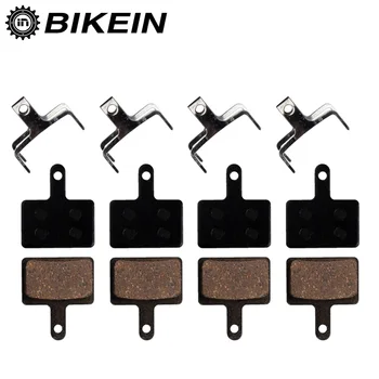 BIKEIN 4 Pares de Bicicleta Resina Disco de Pastilhas de Freio para Shimano M375 M395 M416 M445 M446 M485 M486 M515 M525 Orion Pro Auriga