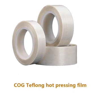 COF NEVOEIRO GUIA de enlace de pressão quente branco fita de Teflon eletrônico de isolamento de alta temperatura resistente ao reparo da tela do LCD pressione cola