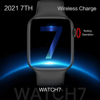 De 1,75 Polegadas de Baixo Consumo de Duplo Modo de Chamada Bluetooth Smart Watch W37 frequência Cardíaca Homens Pedomer IP68 Impermeável IWO Smartwatch