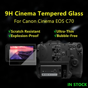 eos c70 Câmera Película Protetora de Vidro para Canon Cinema EOS C70 Câmara 9H Dureza C70 de Vidro Temperado Ultra Fina de Protetor de Tela