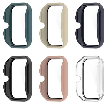 Estojo de proteção Para o Smartwatch Portátil Relógio Protetor de Tela TPU Banhado Caso Capa Protetora Para GTS4 Mini Smartwatch
