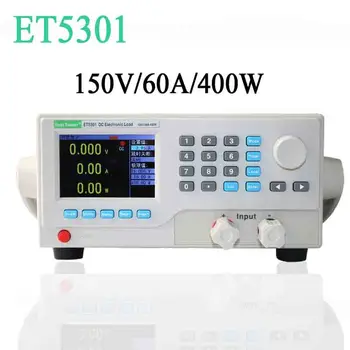ET5301 Carga Eletrônica DC Medidor de 400W 150V 60A Capacidade da Bateria Testador de Alimentação Teste de envelhecimento Instrumento Profissional Testador de Bateria