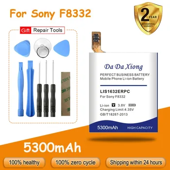 Frete grátis 5300mAh LIS1632ERPC Bateria Para Sony Xperia e Dual Sim F8332 XZs F8331 Substituição de Bateria + Ferramentas
