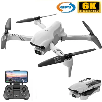GPS novo Drone Com 6K 5G wi-Fi de Vídeo ao Vivo FPV Quadcopter Voo 25 Minutos Rc Distância de 2Km Profissional Drone HD, Câmera Dupla Dron