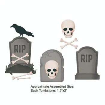 halloween esqueleto corvo lápide de Corte de Metal Camadas Morrer Scrapbook Morrer Álbum de Fotos de Decoração DIY Cartão de Craft2022 Novo