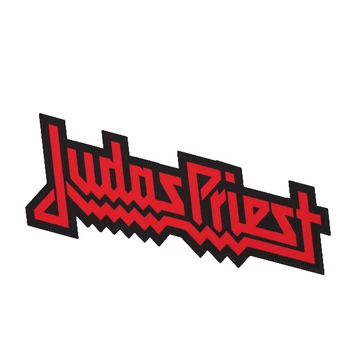 Judas Priest autocolante em Vinil Autocolante DieCut da Cor Completa de Heavy Metal Inglaterra Colorido Auto Adesivos Impermeáveis Adesivo de Carro KK 10cm X 6cm