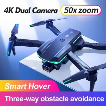 KK3 Pro Mini Drone 4K Profissão HD Dual Câmera Com wi-FI para Evitar Obstáculos Remoto Quadcopter Dobrável Rc Dron Helicóptero de Brinquedo