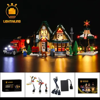 LIGHTAILING DIODO emissor de Luz, Kit Para 10222 Aldeia de Inverno Post Office Brinquedos de Blocos de Construção configuração de Iluminação