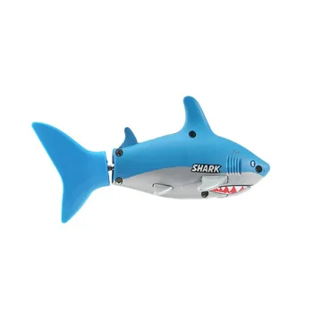 Mini RC Submarino 4 PC Remoto Pequenos Tubarões Com USB Brinquedo de Controle Remoto Peixe Barco Melhor Presente de Natal para Crianças