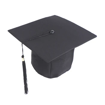NOVO de Alta Qualidade para Adultos de Licenciatura de Graduação Caps Com Borlas Para a Formatura