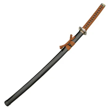 O mais novo Cosplay Filme de Rurouni Kenshin Himura Kenshin Madeira Espada Arma Prop rpg Excelente 104cm Ninja Katana