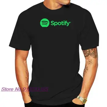 O Spotify T-shirt spotify música deezer de maré