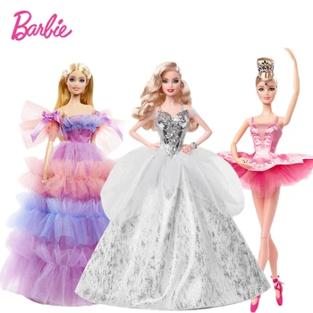 Original Boneca Barbie Coleção de Moda Hotiday Barbie Gxl18 Meninas Princesa Crianças de Recolha de Brinquedos, Presentes para Crianças