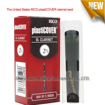 Os Estados Unidos RICO PLASTICOVER clarinete reed 2.5, 3.0 ,3.5 caixa de 5 peças