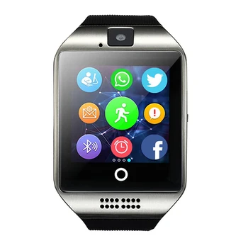 P18 VENDA QUENTE Mulheres Bluetooth Smartbracelet Com SIM TF Câmera de Telefone de Chamada de relógio de Pulso com Tela de Toque Inteligente relógios Andriod Alarme Clo