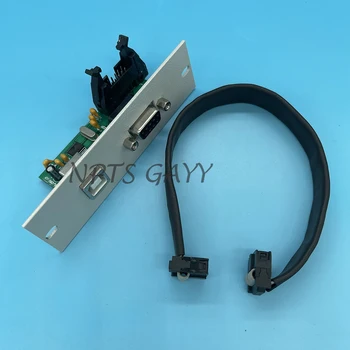 Para Jintian JT Plotter de Corte USB da placa-Mãe Placa de Interface com a Porta Serial e a porta COM Cortador de Vinil Conector do Cabo da Placa