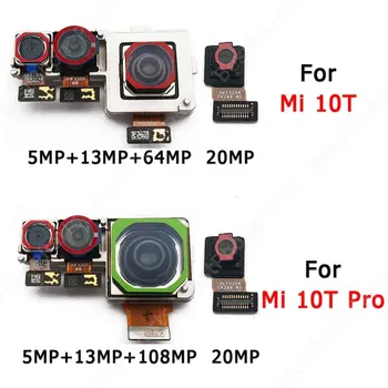 Para Xiaomi Mi 10T Pro 5G de Trás Frente Flex Selfie Câmera Traseira do Módulo Original Pequena de frente para Visão Traseira de Reparação de Peças de Reposição