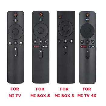 Para Xiaomi Mi TV, Caixa de S, CAIXA 3, MI TV 4X de Voz, Bluetooth, Controle Remoto com o Google Assistente de Controle