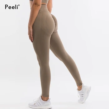 Perfeita Leggings para Mulheres Torcerem Bunda Ginásio Leggings de Cintura Alta Calças de Yoga Nylon Roupas de Ginástica Esporte Leggings Execução Calça