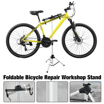 Reparação de bicicletas Workshop de Stand Dobrável Manutenção de Rack de Altura Adjustble Extensível de Reparação de Bicicletas a Cremalheira para a Estrada & Bicicletas de Montanha