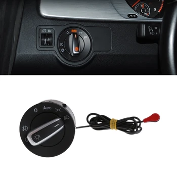 Sensor de luz Auto Cabeça Interruptor do Farol Para Golf 5 6 MK5 MK6 Tiguan Tiguan