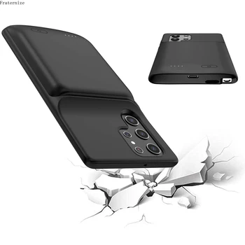 Smart Caso da Bateria Para Samsung Galaxy S22 Ultra Inteligente do Banco do Poder de Carregamento Capa Para Samsung Galaxy S22 Plus Case com bateria