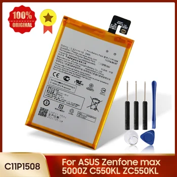 Substituição da Bateria do Telefone C11P1508 Para ASUS Zenfone max 5000Z C550KL ZC550KL Z010AD Z010DD Z010D Z010DA Bateria Original + ferramentas