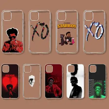 The Weeknd XO de Telefone de Caso Para o iPhone 11 12 Mini 13 14 Pro XS Max X 8 7 6 5 SE XR Escudo Transparente