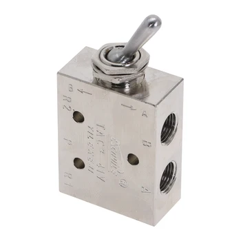 Tom de prata Ar Pneumático 2 Posição 5 Interruptor da Válvula de TAC2-41V
