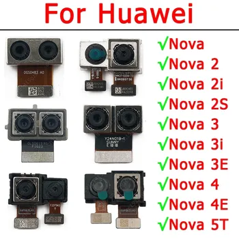 Traseiro, Câmera de Volta Para a Huawei Nova 3 3i 3E 4 4E 5 Pro 5T 2 2i 2, o Módulo de Câmera de Traseira de Vista de Substituição de Peças de Reposição