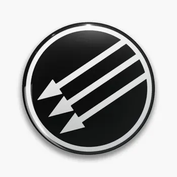 Três Setas Anti Fascista Macio Botão Pin Jóias Engraçado Broche Emblema Do Colarinho Decoração Roupas De Metal Bonito Criativo Amante Pin De Lapela