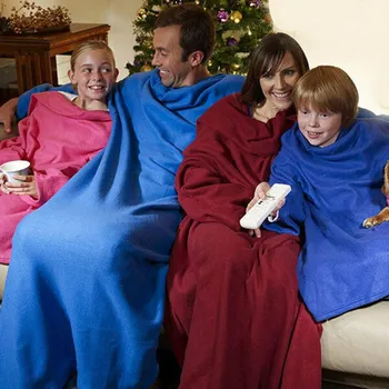 TV sofá, manta de inverno hoodies, roupões de banho, bolsos, capuz cobertores, adultos térmica roupões de banho, camisolas, macios cobertores de lã