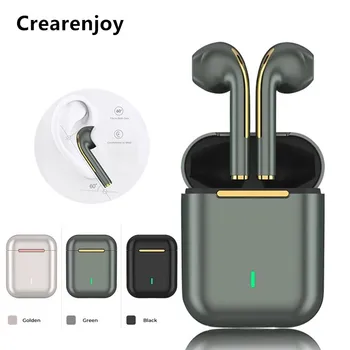 TWS J18 Handfree Fones de ouvido Bluetooth sem Fio de Esportes Fones de ouvido Estéreo de Fones de ouvido Fones de ouvido Para o Iphone Xiaomi Samsung, Huawei