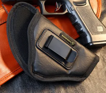 Tática Estojo de Arma Glock 19 de Couro PU Escondido leve Coldre para Glock 19 19X 23 DE 1911 3