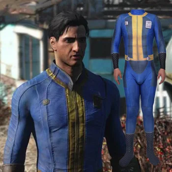 Vapor De Bethesda, Fallout 4 Zentai Trajes Cosplay Macacões Calças De Halloween