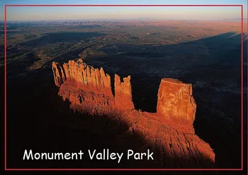 Viagem para os EUA Ímãs Presentes Monument Valley Park Viagem Ímãs 20531 Retângulo 78*54*3mm